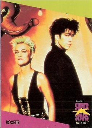 #283 Roxette - 1991 Pro Set SuperStars MusiCards
