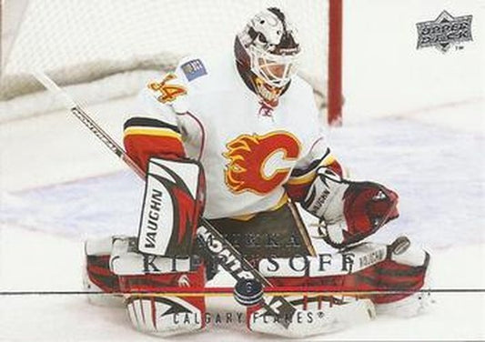 #283 Miikka Kiprusoff - Calgary Flames - 2008-09 Upper Deck Hockey