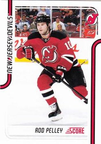 #284 Rod Pelley - New Jersey Devils - 2011-12 Score Hockey