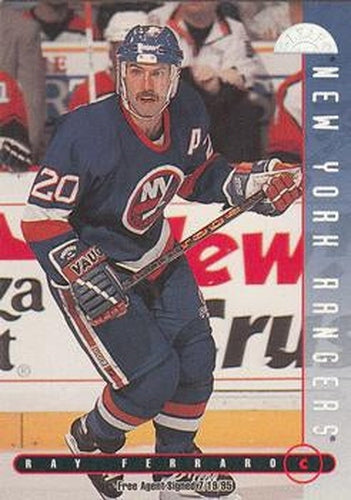 #284 Ray Ferraro - New York Rangers - 1995-96 Leaf Hockey