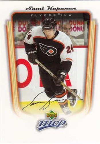 #284 Sami Kapanen - Philadelphia Flyers - 2005-06 Upper Deck MVP Hockey