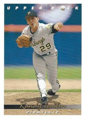 #284 Randy Tomlin - Pittsburgh Pirates - 1993 Upper Deck Baseball