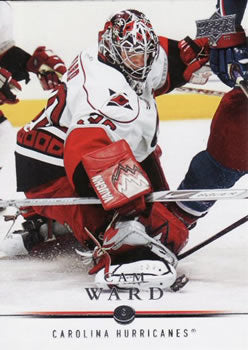 #284 Cam Ward - Carolina Hurricanes - 2008-09 Upper Deck Hockey
