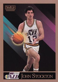 #284 John Stockton - Utah Jazz - 1990-91 SkyBox Basketball