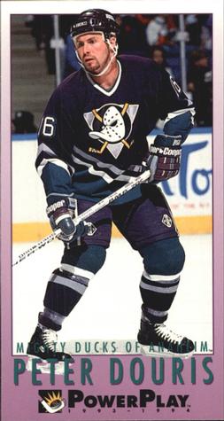 #284 Peter Douris - Anaheim Mighty Ducks - 1993-94 Fleer PowerPlay Hockey