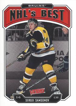 #284 Sergei Samsonov - Boston Bruins - 2000-01 Upper Deck Victory Hockey