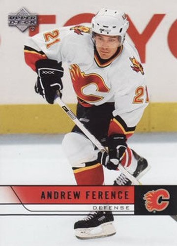 #284 Andrew Ference - Calgary Flames - 2006-07 Upper Deck Hockey