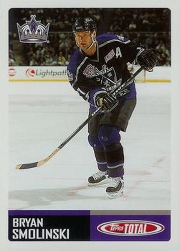 #284 Bryan Smolinski - Los Angeles Kings - 2002-03 Topps Total Hockey