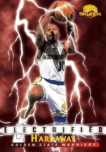 #284 Tim Hardaway - Golden State Warriors - 1995-96 SkyBox Premium Basketball