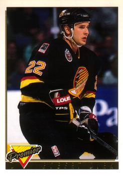 #284 Robert Dirk - Vancouver Canucks - 1993-94 O-Pee-Chee Premier Hockey - Gold