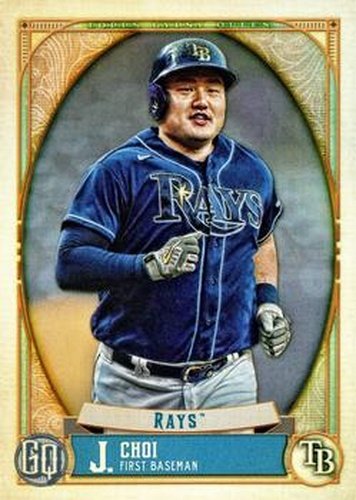 #284 Ji-man Choi - Tampa Bay Rays - 2021 Topps Gypsy Queen Baseball