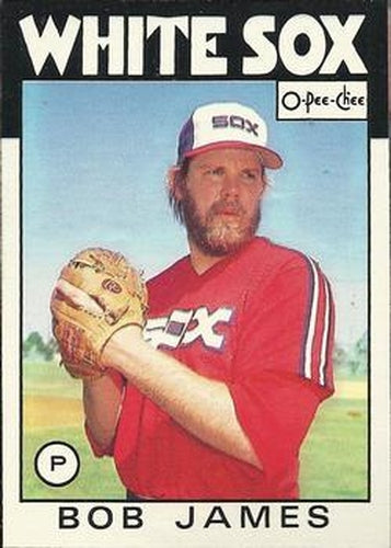 #284 Bob James - Chicago White Sox - 1986 O-Pee-Chee Baseball