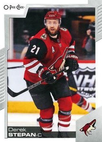 #284 Derek Stepan - Arizona Coyotes - 2020-21 O-Pee-Chee Hockey