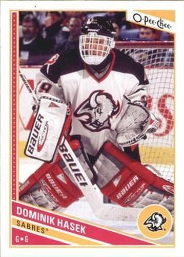 #284 Dominik Hasek - Buffalo Sabres - 2013-14 O-Pee-Chee Hockey