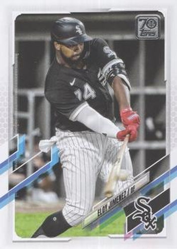 #284 Eloy Jimenez - Chicago White Sox - 2021 Topps Baseball