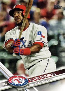 #284 Elvis Andrus - Texas Rangers - 2017 Topps Baseball