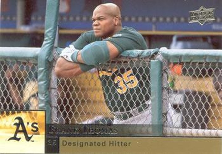 #284 Frank Thomas - Oakland Athletics - 2009 Upper Deck Baseball