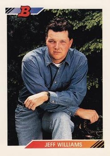 #284 Jeff Williams - Baltimore Orioles - 1992 Bowman Baseball