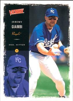 #284 Jeremy Giambi - Kansas City Royals - 2000 Upper Deck Victory Baseball