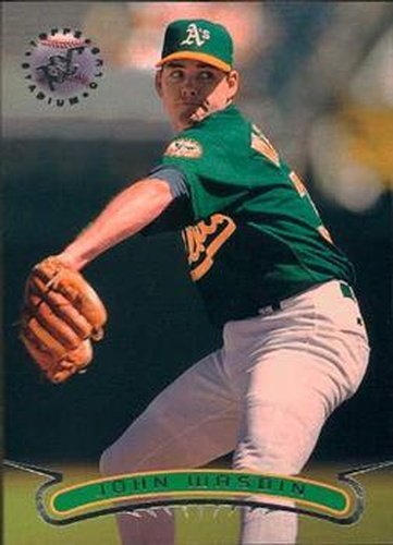 #284 John Wasdin - Oakland Athletics - 1996 Stadium Club Baseball