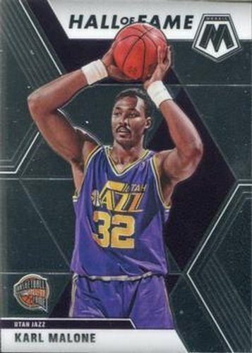 #284 Karl Malone - Utah Jazz - 2019-20 Panini Mosaic Basketball
