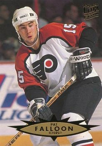 #284 Pat Falloon - Philadelphia Flyers - 1995-96 Ultra Hockey