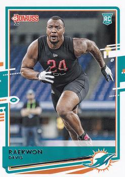 #284 Raekwon Davis - Miami Dolphins - 2020 Donruss Football