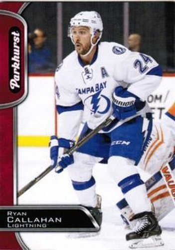 #284 Ryan Callahan - Tampa Bay Lightning - 2016-17 Parkhurst - Red Hockey