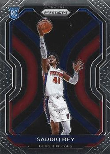 #284 Saddiq Bey - Detroit Pistons - 2020-21 Panini Prizm Basketball