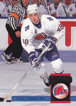 #284 Scott Young - Quebec Nordiques - 1993-94 Donruss Hockey