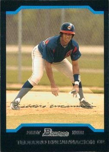 #284 Teodoro Encarnacion - Cleveland Indians - 2004 Bowman Baseball
