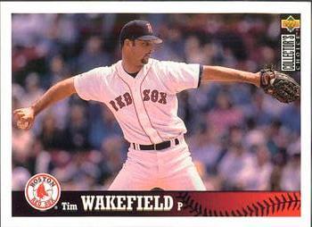 #284 Tim Wakefield - Boston Red Sox - 1997 Collector's Choice Baseball
