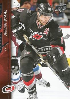 #284 Jordan Staal - Carolina Hurricanes - 2015-16 Upper Deck Hockey