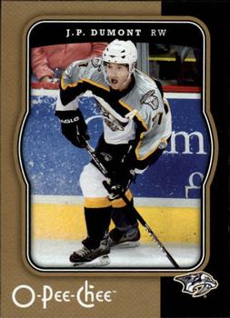 #284 J.P. Dumont - Nashville Predators - 2007-08 O-Pee-Chee Hockey