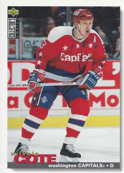 #284 Sylvain Cote - Washington Capitals - 1995-96 Collector's Choice Hockey
