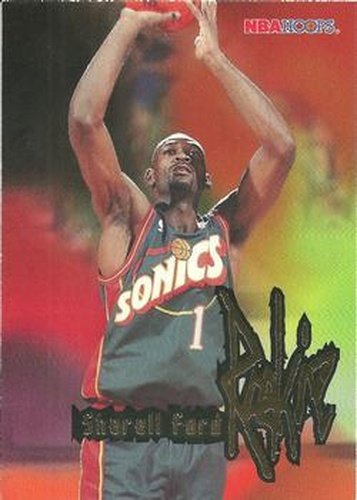 #284 Sherrell Ford - Seattle SuperSonics - 1995-96 Hoops Basketball
