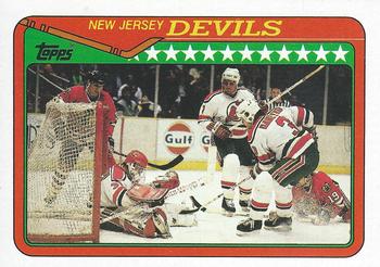 #284 New Jersey Devils - New Jersey Devils - 1990-91 Topps Hockey