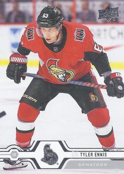 #284 Tyler Ennis - Ottawa Senators - 2019-20 Upper Deck Hockey