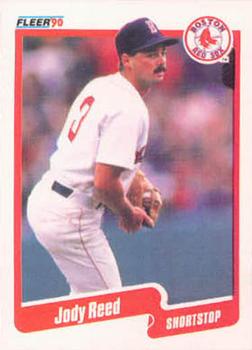 #284 Jody Reed - Boston Red Sox - 1990 Fleer USA Baseball