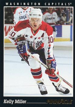 #284 Kelly Miller - Washington Capitals - 1993-94 Pinnacle Hockey