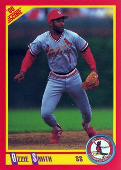 #285 Ozzie Smith - St. Louis Cardinals - 1990 Score Baseball