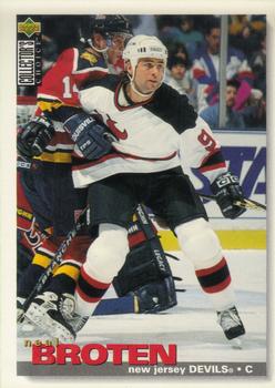 #285 Neal Broten - New Jersey Devils - 1995-96 Collector's Choice Hockey