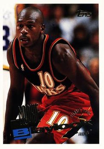 #285 Mookie Blaylock - Atlanta Hawks - 1995-96 Topps Basketball