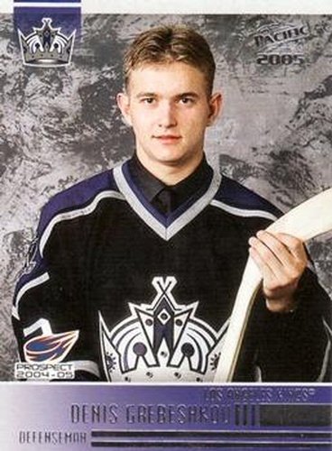 #285 Denis Grebeshkov - Los Angeles Kings - 2004-05 Pacific Hockey