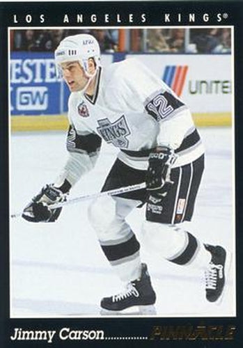 #285 Jimmy Carson - Los Angeles Kings - 1993-94 Pinnacle Hockey