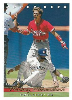 #285 Mickey Morandini - Philadelphia Phillies - 1993 Upper Deck Baseball