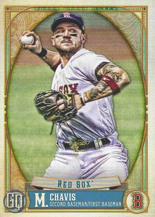 #285 Michael Chavis - Boston Red Sox - 2021 Topps Gypsy Queen Baseball