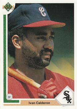 #285 Ivan Calderon - Chicago White Sox - 1991 Upper Deck Baseball