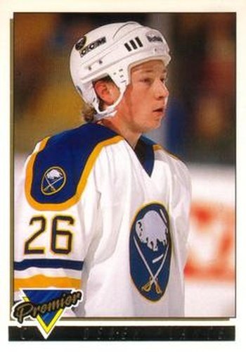 #285 Derek Plante - Buffalo Sabres - 1993-94 O-Pee-Chee Premier Hockey - Gold