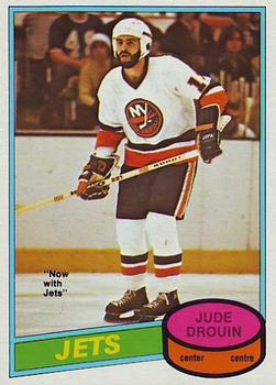 #285 Jude Drouin - Winnipeg Jets - 1980-81 O-Pee-Chee Hockey